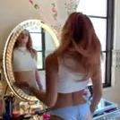 Bella Thorne Twerk In Blue Panties
